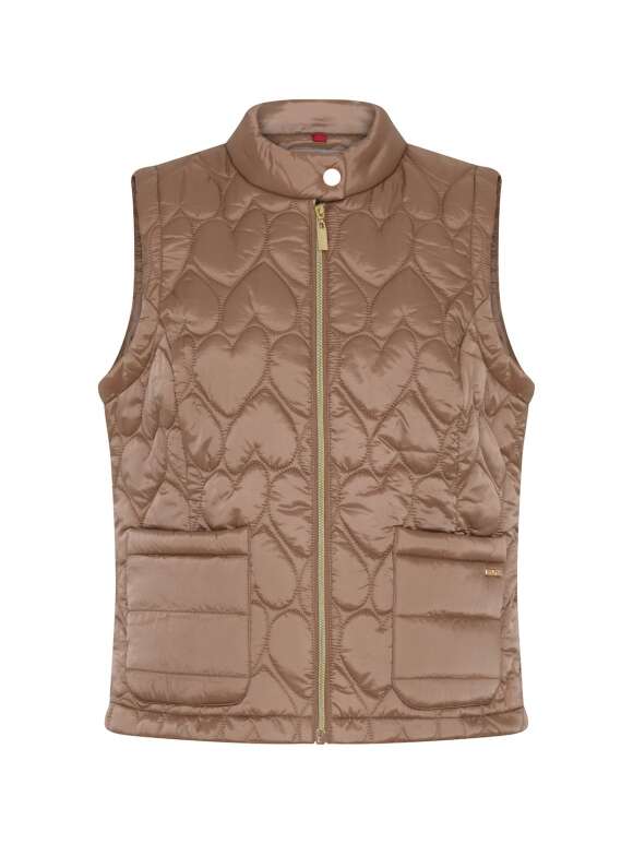 Micha - Hjerte Quiltet Vest