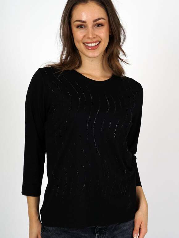 Textil Karntner - Smart Bluse Med Similisten