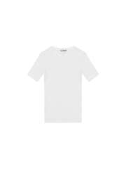 Ganni - T-shirt i blød rib Ganni - T-shirt i blød rib