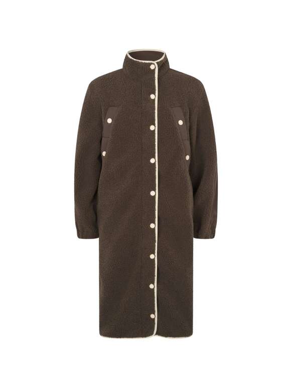 Stine Goya -  LONG FLEECE COAT