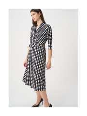 Joseph Ribkoff - Elegant Wrap Kjole