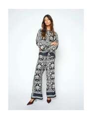 Mos Mosh - Measa linocut pant