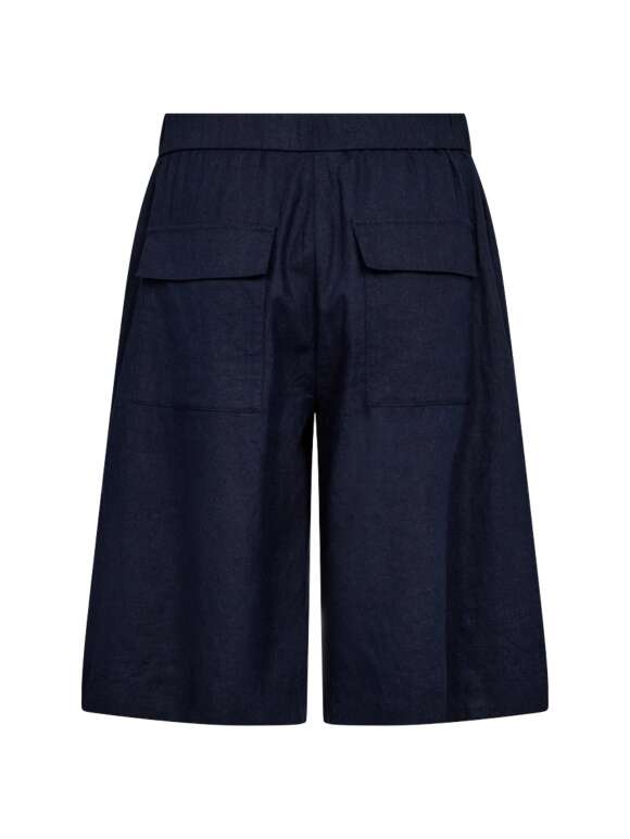 FREEQUENT - LAVA HØR SHORTS MED KNAP
