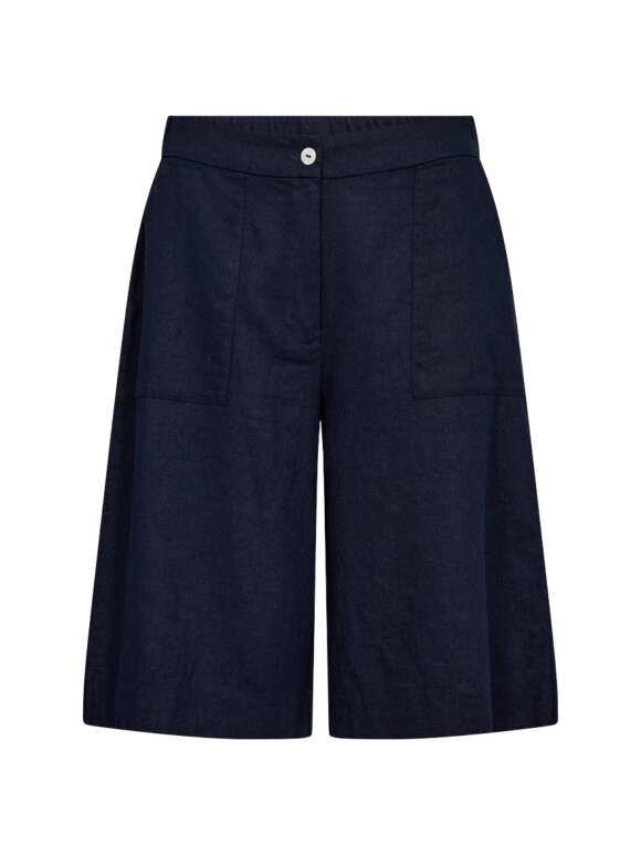 FREEQUENT - LAVA HØR SHORTS MED KNAP