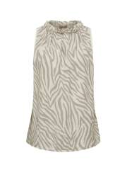 Marta Du Chateau - LUCINA TOP ZEBRA Marta Du Chateau - LUCINA TOP ZEBRA