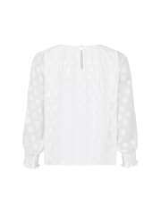 MOLLY JO - Detaljeret bluse MOLLY JO - Detaljeret bluse