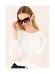 MOLLY JO - Detaljeret bluse MOLLY JO - Detaljeret bluse
