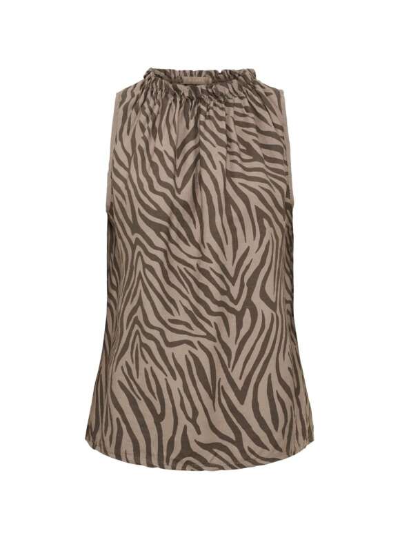 Marta Du Chateau - LUCINA TOP ZEBRA