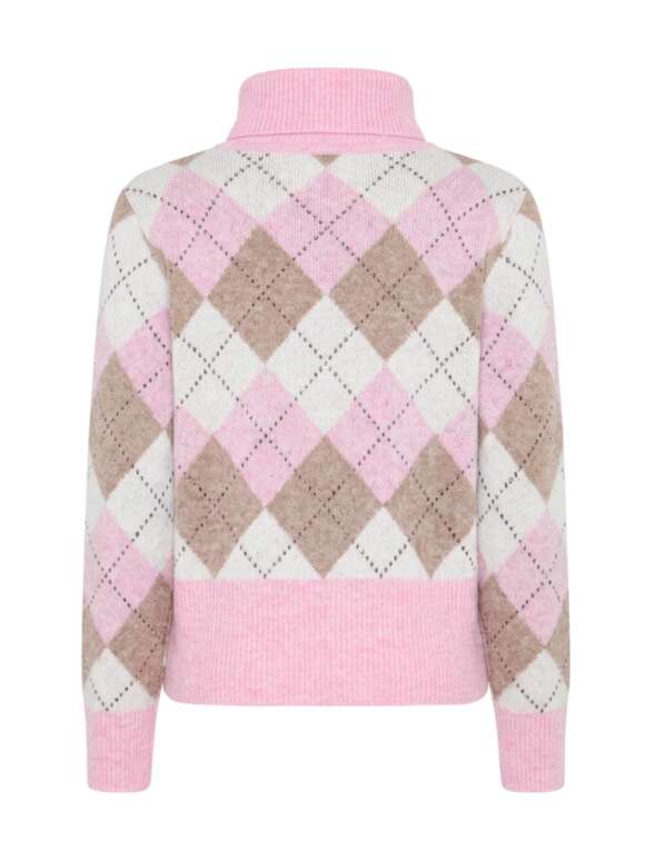 Micha - Bluse Argyle Sequins
