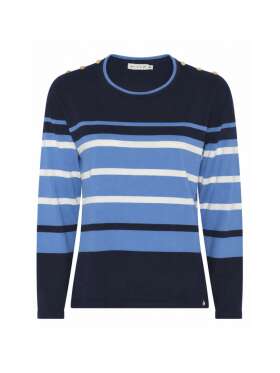 Micha - STRIBET BLUSE