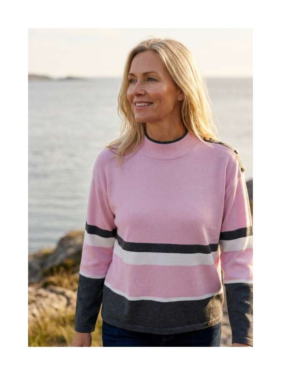Micha - Micha Basic Ecovero Stripe Knit