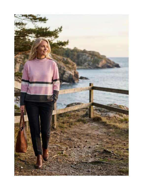 Micha - Micha Basic Ecovero Stripe Knit