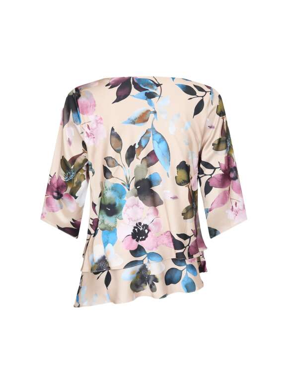MOLLY JO - Blomstret bluse