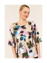 MOLLY JO - Blomstret bluse MOLLY JO - Blomstret bluse