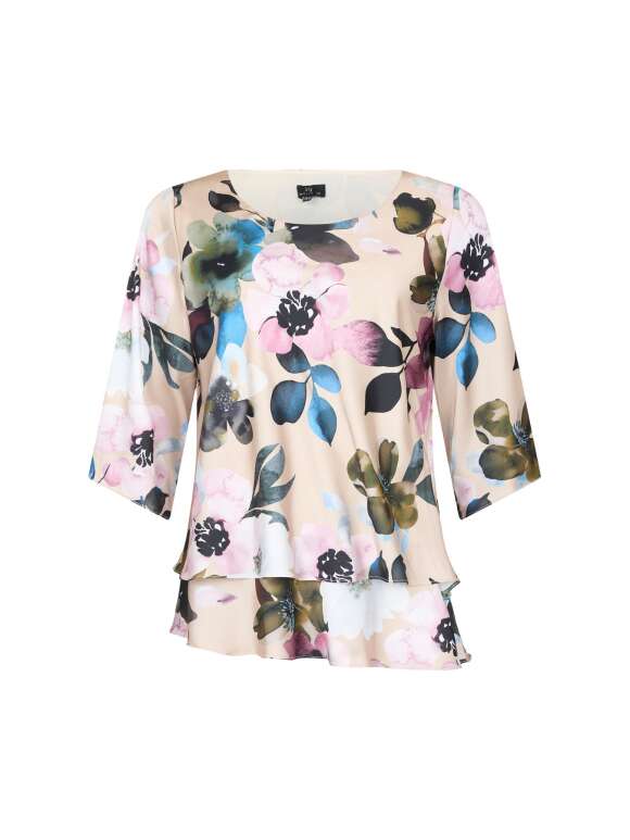 MOLLY JO - Blomstret bluse