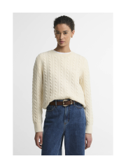BARBOUR - Ashdown Relaxed Wool-Blend Cable-Knit Jumper BARBOUR - Ashdown Relaxed Wool-Blend Cable-Knit Jumper