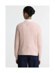 BARBOUR - Ashdown Relaxed Wool-Blend Cable-Knit Jumper BARBOUR - Ashdown Relaxed Wool-Blend Cable-Knit Jumper