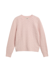 BARBOUR - Ashdown Relaxed Wool-Blend Cable-Knit Jumper BARBOUR - Ashdown Relaxed Wool-Blend Cable-Knit Jumper