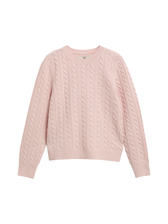 BARBOUR - Ashdown Relaxed Wool-Blend Cable-Knit Jumper