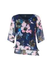 MOLLY JO - Blomstret bluse MOLLY JO - Blomstret bluse