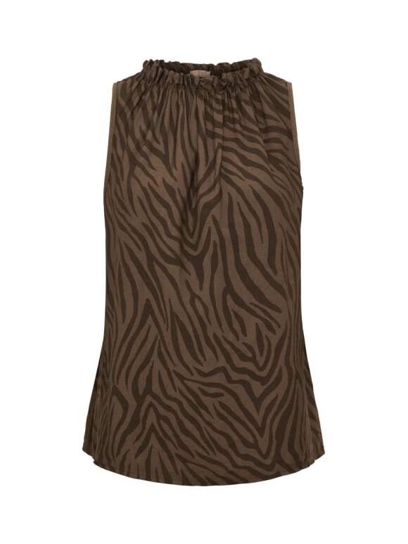 Marta Du Chateau - LUCINA TOP ZEBRA