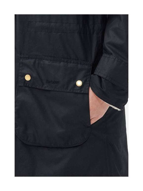 BARBOUR - Long Cannich Waxed Jacket