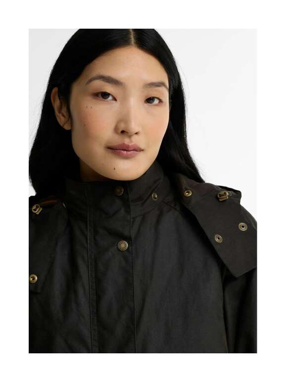 BARBOUR - Long Cannich Waxed Jacket