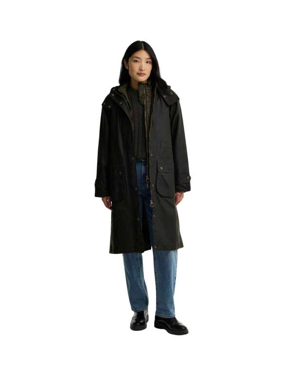 BARBOUR - Long Cannich Waxed Jacket