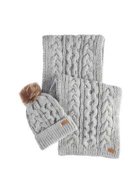 BARBOUR - Penshaw Beanie & Scarf Gift Set