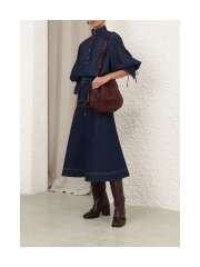 Zimmermann - DENIM BILLOW SKJORTE Zimmermann - DENIM BILLOW SKJORTE