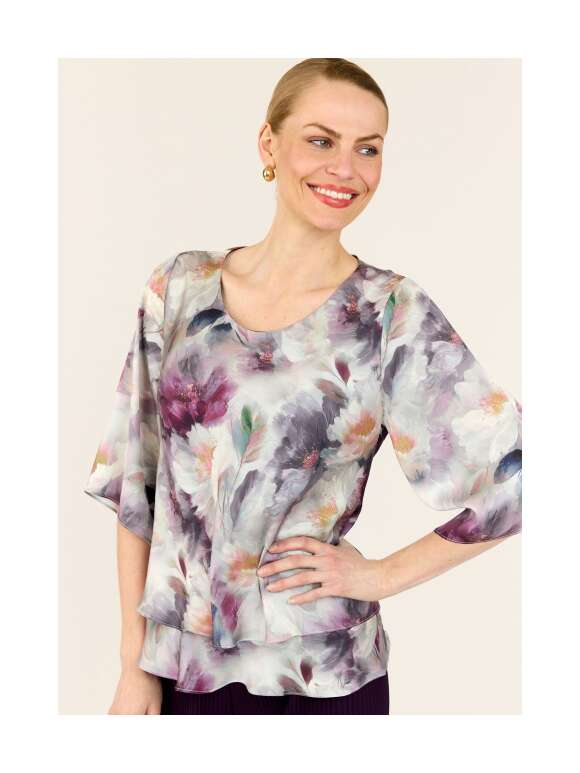 MOLLY JO - BLOMSTRET SYREN BLUSE