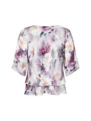 Godske - BLOMSTRET SYREN BLUSE Godske - BLOMSTRET SYREN BLUSE