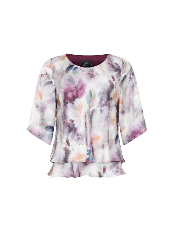 MOLLY JO - BLOMSTRET SYREN BLUSE