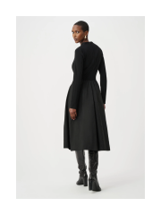 Joseph Ribkoff - Fit & Flare V-Neck Dress Joseph Ribkoff - Fit & Flare V-Neck Dress
