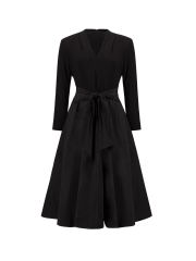 Joseph Ribkoff - Fit & Flare V-Neck Dress Joseph Ribkoff - Fit & Flare V-Neck Dress