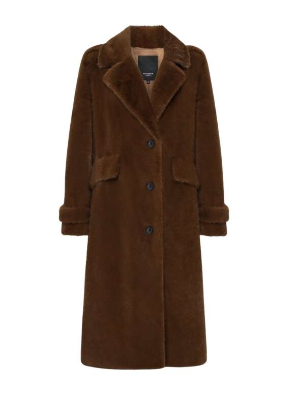 ROCKANDBLUE - CHARLENE FAUX FUR FRAKKE