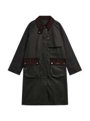 BARBOUR - CHECK KIRKLEES WAXED JAKKE BARBOUR - CHECK KIRKLEES WAXED JAKKE