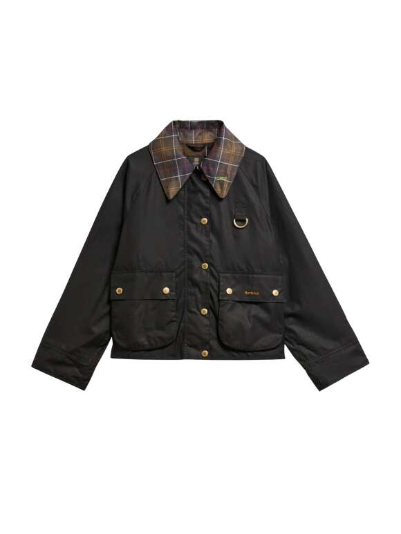 BARBOUR - MODERN BORDER WAXED ICON JAKKE