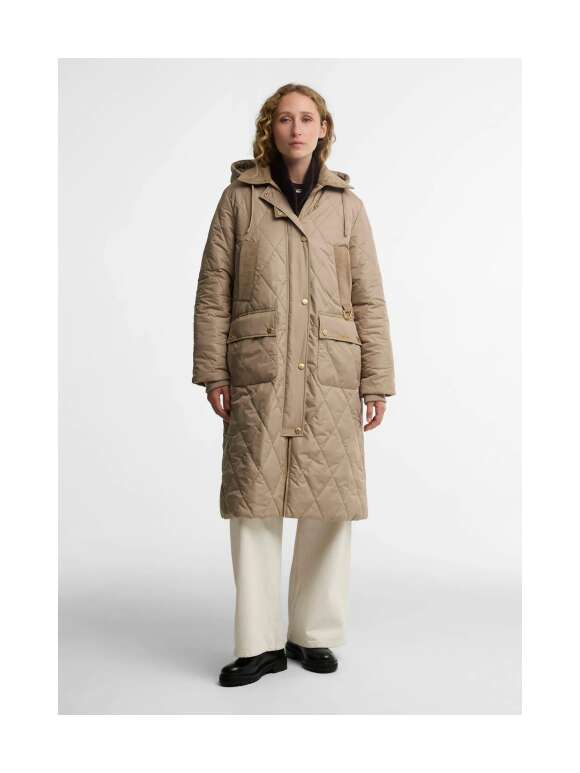 BARBOUR - RUDSON LANG QUILTET JAKKE