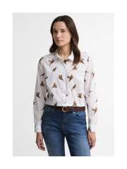 BARBOUR - BRAMBLES SKJORTE MED MOTIV BARBOUR - BRAMBLES SKJORTE MED MOTIV