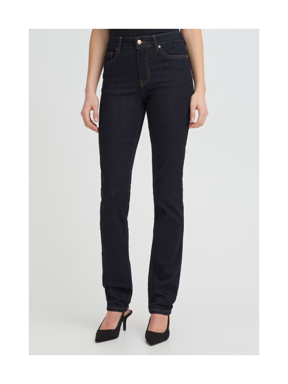 Pulz Jeans - EMMA HW Jeans Medium Straight Leg
