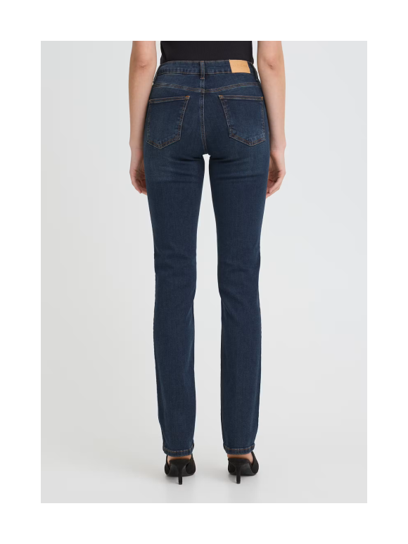 Pulz Jeans - EMMA HW Jeans Medium Straight Leg