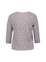 Betty Barclay - Oversized Bluse med Grafisk Print Betty Barclay - Oversized Bluse med Grafisk Print