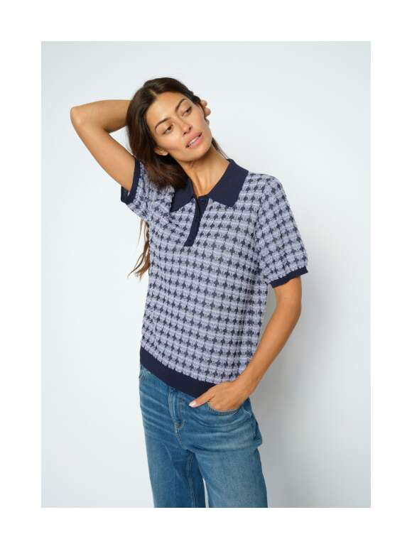 Mos Mosh - Tink SS Polo Knit