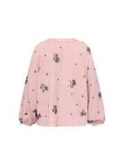 Love and Divine - Bluse med Blomsterbroderi Love and Divine - Bluse med Blomsterbroderi