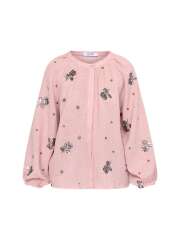 Love and Divine - Bluse med Blomsterbroderi Love and Divine - Bluse med Blomsterbroderi