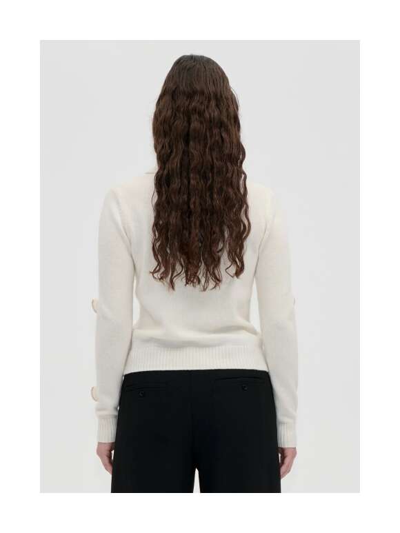 Stine Goya - Collared Long Sleeve Cardigan