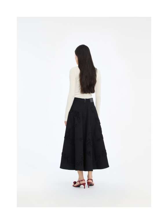 ROTATE - STRIKKET POLO TOP