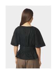 Neo Noir - ANNEGRET POPLIN BLUSE Neo Noir - ANNEGRET POPLIN BLUSE