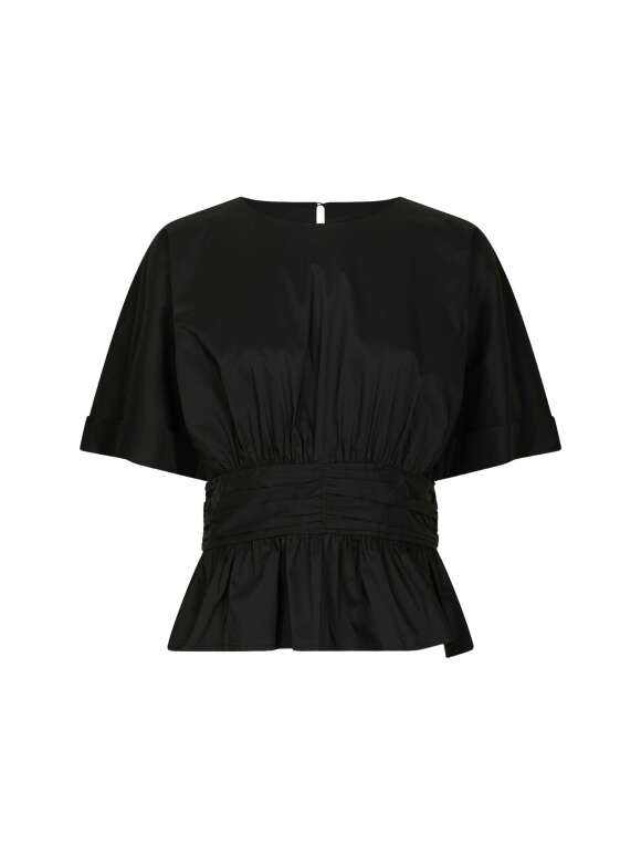 Neo Noir - ANNEGRET POPLIN BLUSE